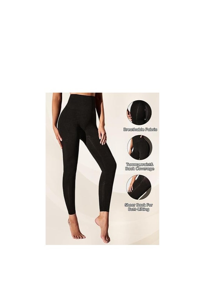 Generic - Women Shapewear Leggings High Waist Footless Tights Tummy Control Butt Lift Thigh Slimmer Compression Pants - Image 1