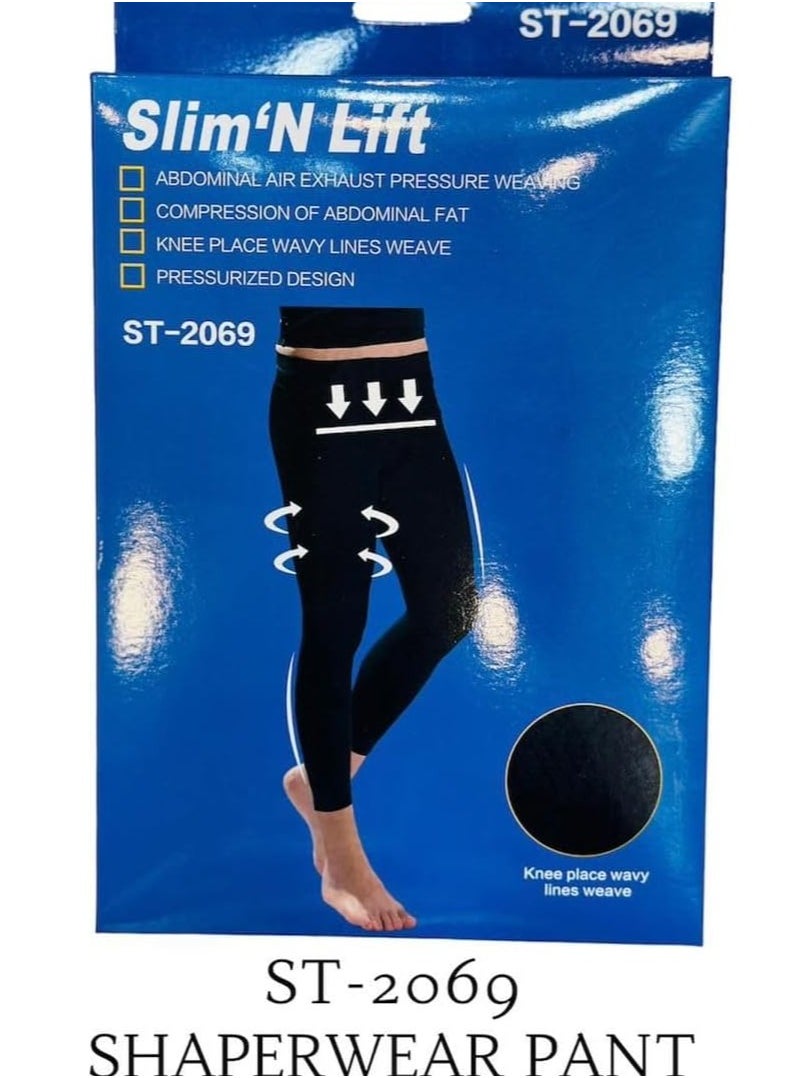 Generic - Women Shapewear Leggings High Waist Footless Tights Tummy Control Butt Lift Thigh Slimmer Compression Pants - Image 1