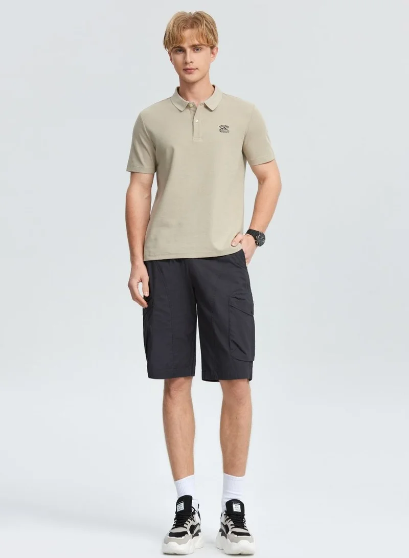 Men's Waffle Polo