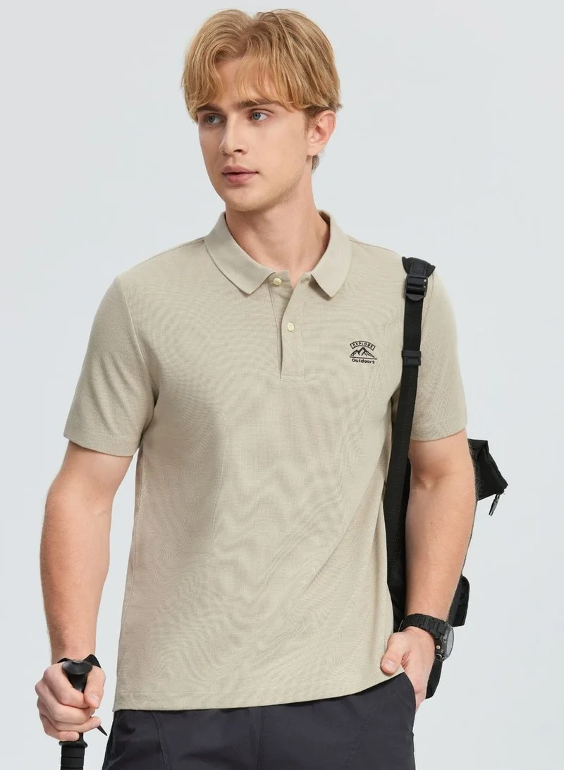 Men's Waffle Polo