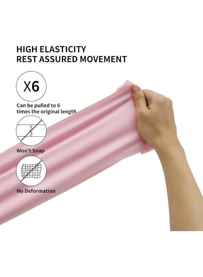 PROIRON 2 in 1 Resistance Bands Set - Includes Resistance Loop Bands, Physical Therapy Bands for Home Fitness, Stretching, Strength Training, Physical Therapy, Elastic Workout Bands for Whole Body - Image 4