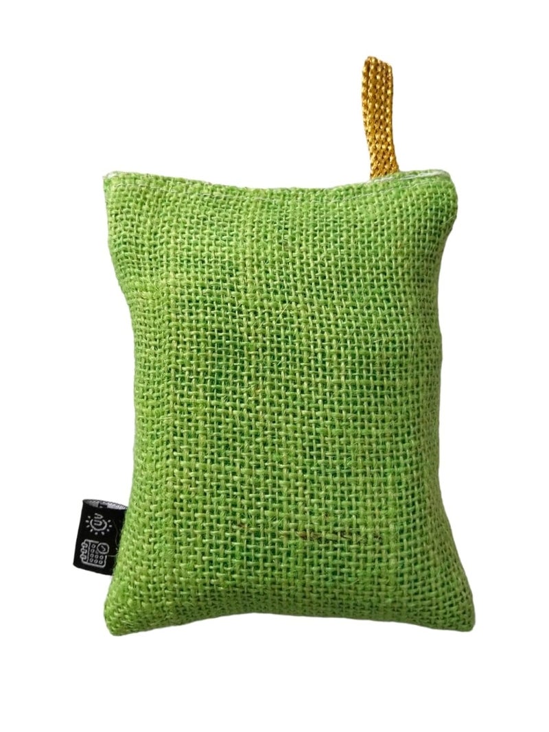 Purifyus Premium Purifyus Premium Activated Carbon Air Purifying Bag Natural Odor Absorber for Clean and Fresh Indoor Air I Light Green I 200 gram - Image 2