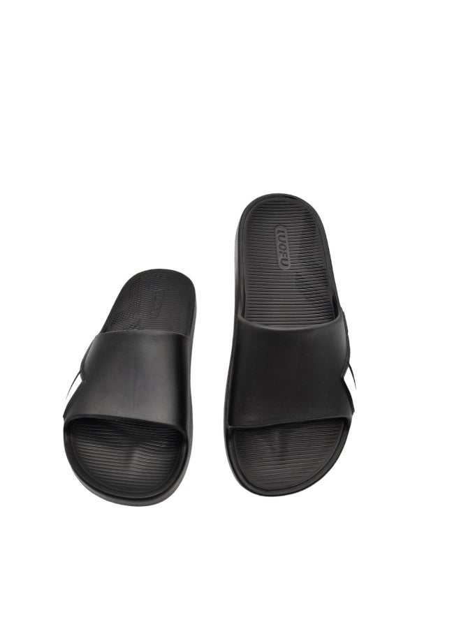 LUOFU Luofu Men’s Slide Sandals – EVA Anti-Slip Slippers with 15° Toe Support  - Image 3
