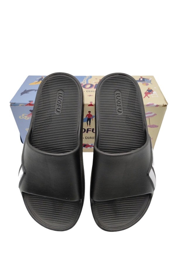 LUOFU Luofu Men’s Slide Sandals – EVA Anti-Slip Slippers with 15° Toe Support  - Image 5