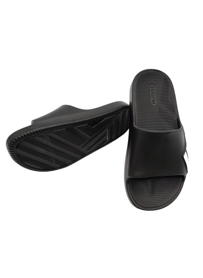 LUOFU Luofu Men’s Slide Sandals – EVA Anti-Slip Slippers with 15° Toe Support  - Image 4