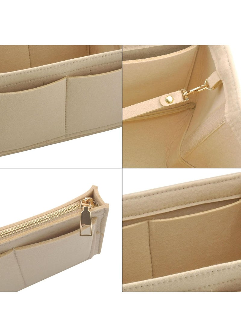 Handbag Organizer, Felt Bag Organizer with Removable Compartments