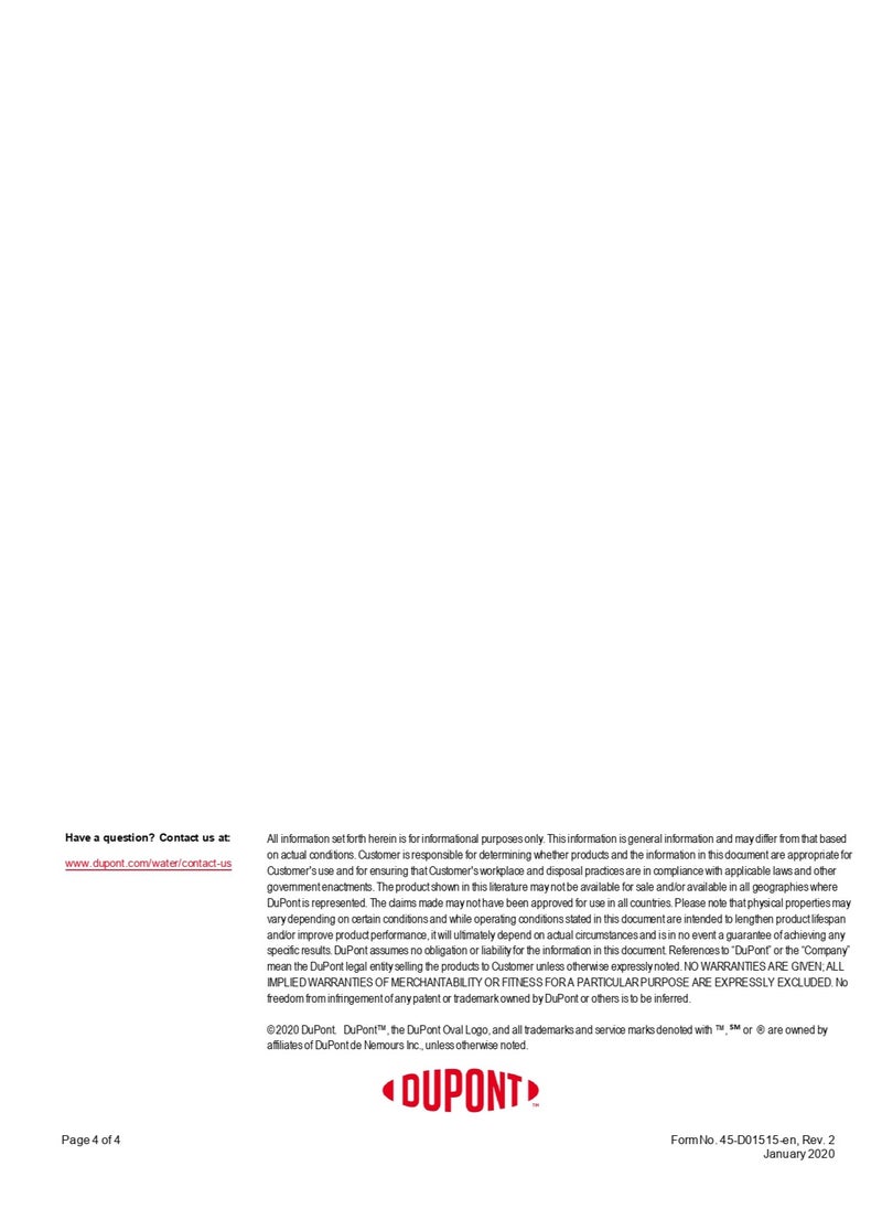 Dupont - FilmTec™ Membranes XLE-4040 - Image 1