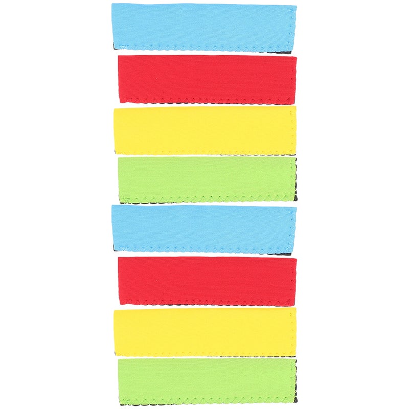 8pcs Freezer Ice Cream Sleeves Ice Cream Holders Reusable Bags - Image 1