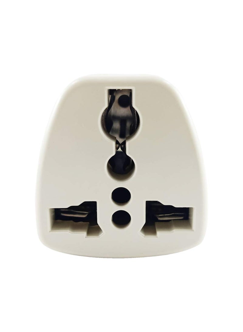 DIY Crafts DIY Crafts Pack of 1 Pc DIY Crafts 3 Pin Traveler Conversion Plug H Pack of 1 Pc DIY Crafts  - Image 1