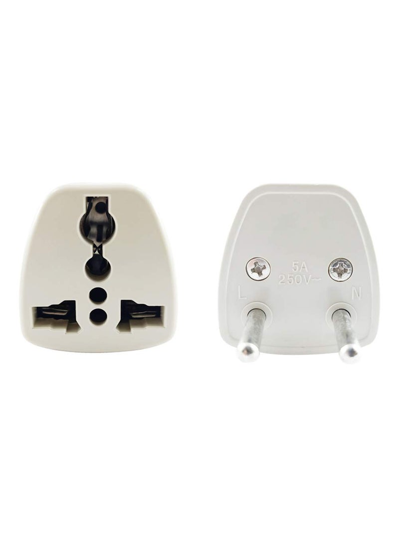 DIY Crafts DIY Crafts Pack of 1 Pc DIY Crafts 3 Pin Traveler Conversion Plug H Pack of 1 Pc DIY Crafts  - Image 3