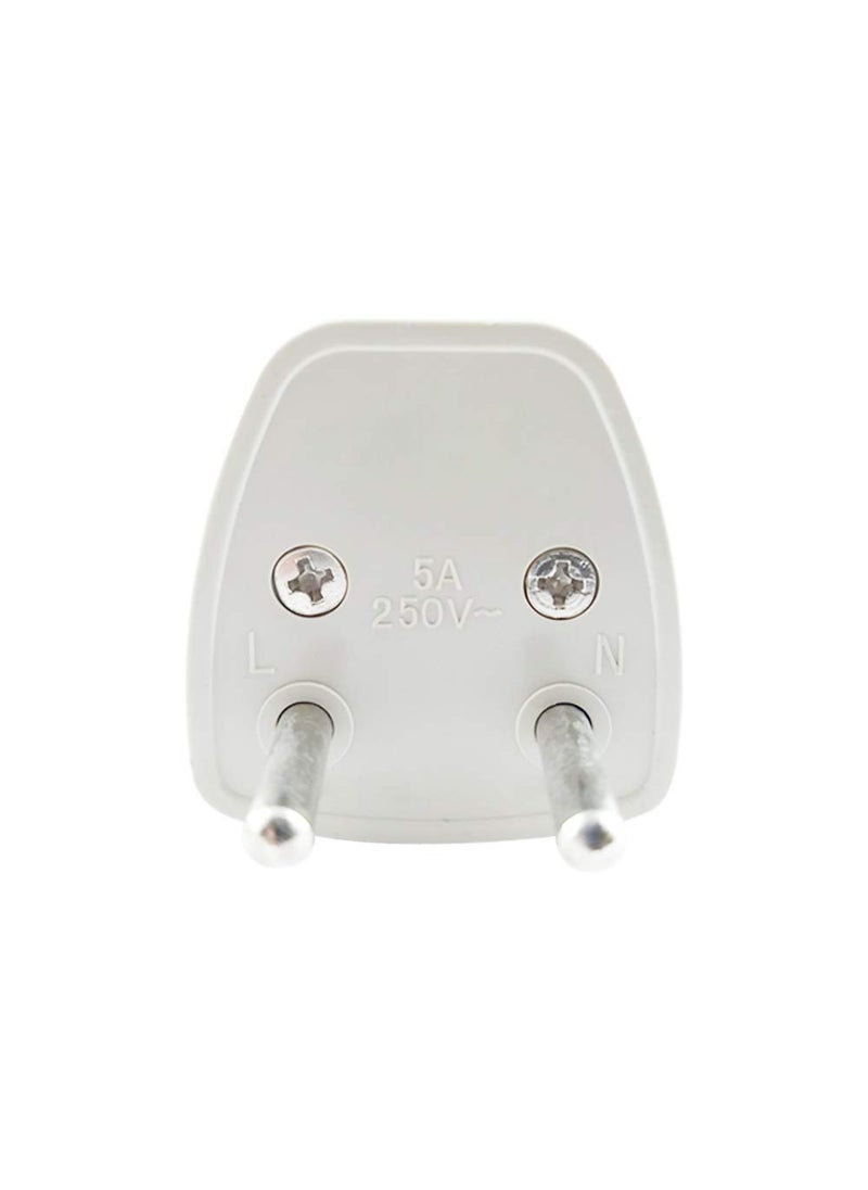 DIY Crafts DIY Crafts Pack of 1 Pc DIY Crafts 3 Pin Traveler Conversion Plug H Pack of 1 Pc DIY Crafts  - Image 2