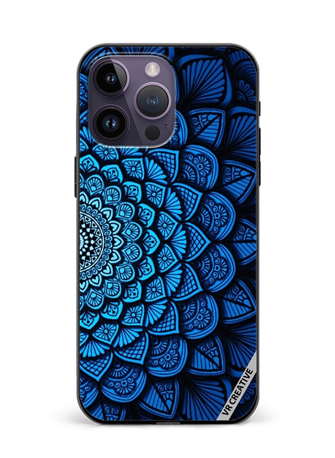 VR CREATIVE Protective Case Cover For Apple iPhone 16 Pro Max Mandala Design Multicolour