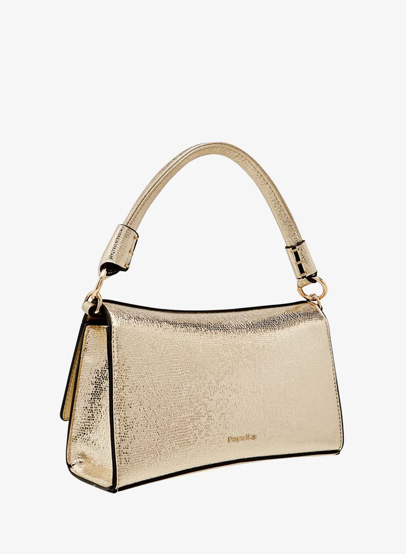 Paprika GOLD Women's Embellished Crossbody Bag with Chain Strap and Magnetic Button Closure Ramadan Collection for Women | Best Price UAE
