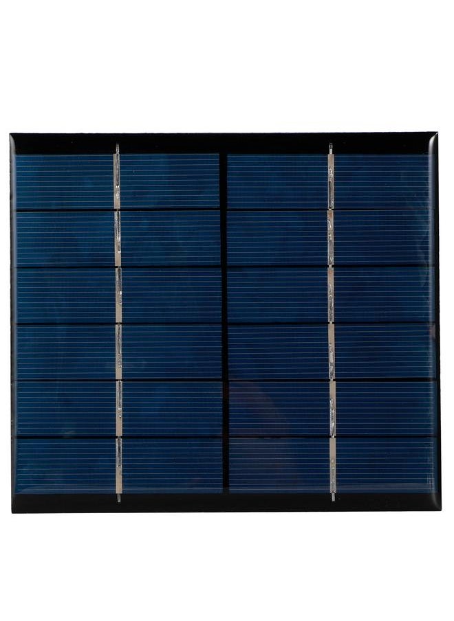 Thoraya 2.5W 6V Mini Polysilicon Solar Panel DIY Small Solar Cell Board Module for Solar Toys Lamps  - Image 1