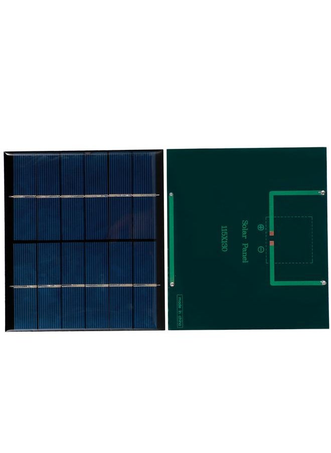 Thoraya 2.5W 6V Mini Polysilicon Solar Panel DIY Small Solar Cell Board Module for Solar Toys Lamps  - Image 2