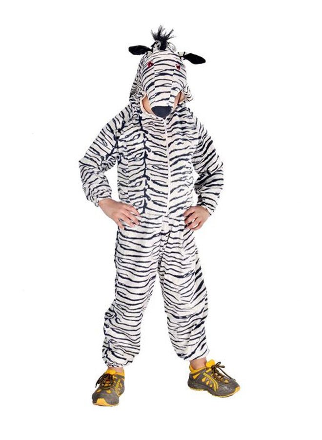 NIBEMINENT Animal Theme Zebra Costume 4 - 6 years  - Image 1