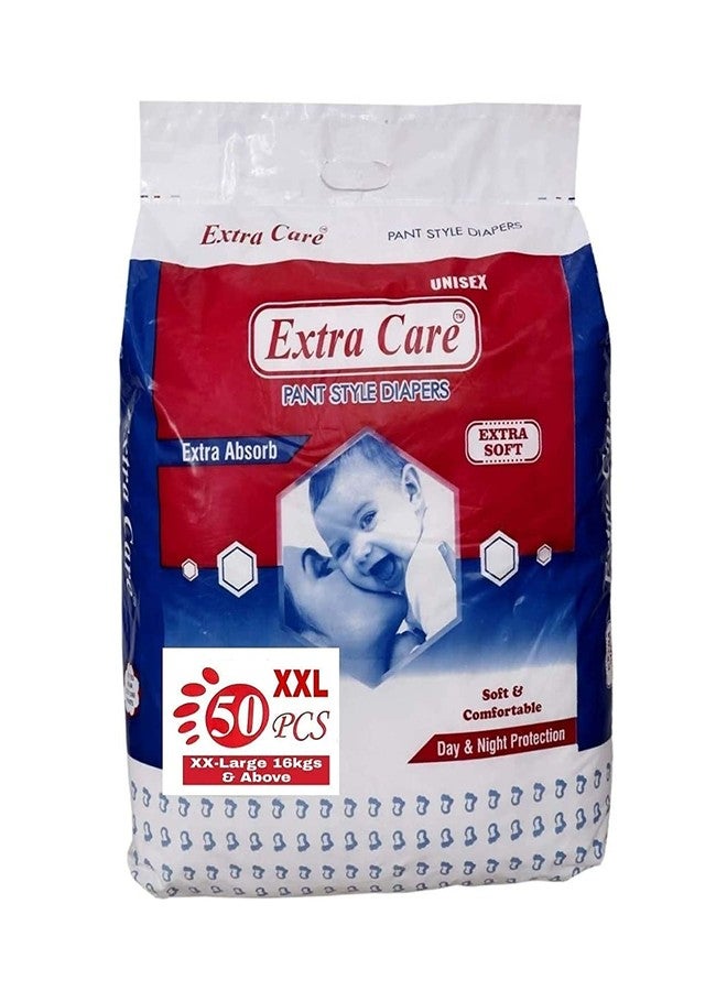 EXTRA CARE BABY DIAPERS 50 PCS (XXL)