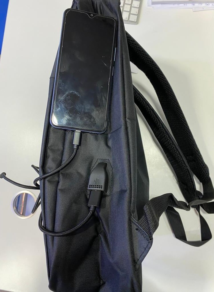 MYCANDY Backpack with USB charging port Oxford Cloth 15.6 inch - Image 3