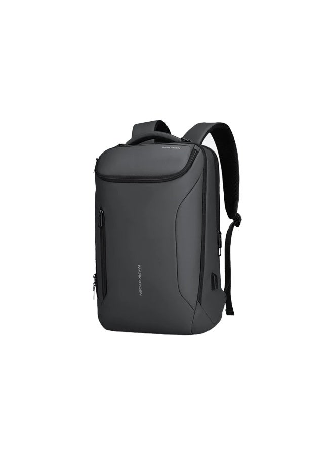 مارك رايدن حقيبة ظهر رجالية للكمبيوتر المحمول مقاس 17.3 بوصة، مزودة بسحاب YKK