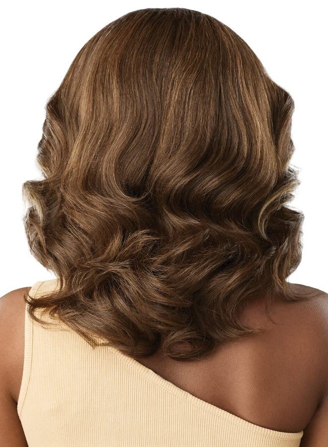 Outre Lace Front Wig - Perfect Hair Line 13X4 - Imani (DRFF4/GOLDEN AMBER) - Image 3