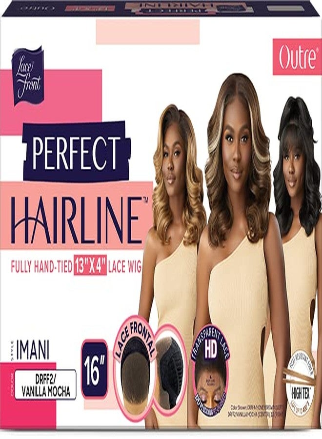 Outre Lace Front Wig - Perfect Hair Line 13X4 - Imani (DRFF4/GOLDEN AMBER) - Image 5