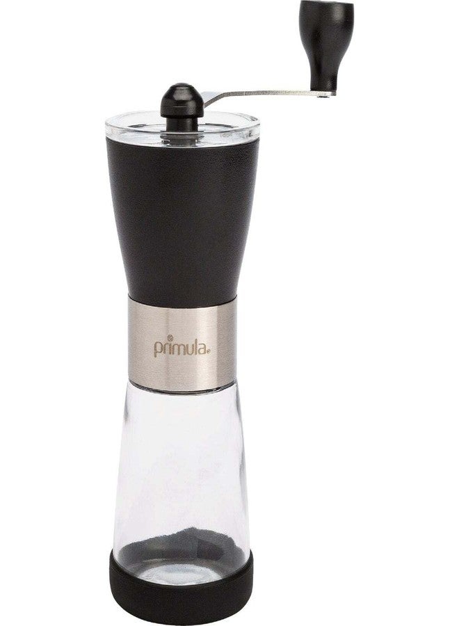 Primula Manual Adjustable Burr Coffee Grinder - Ceramic Mill & Brushed Stainless Steel Body - Whole Bean for French Press, Cold Brew, Espresso, Camping, And More - Image 2