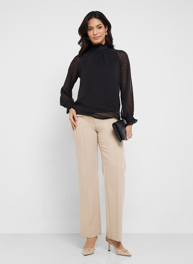 ELLA Puff Sleeved Top  - Image 4