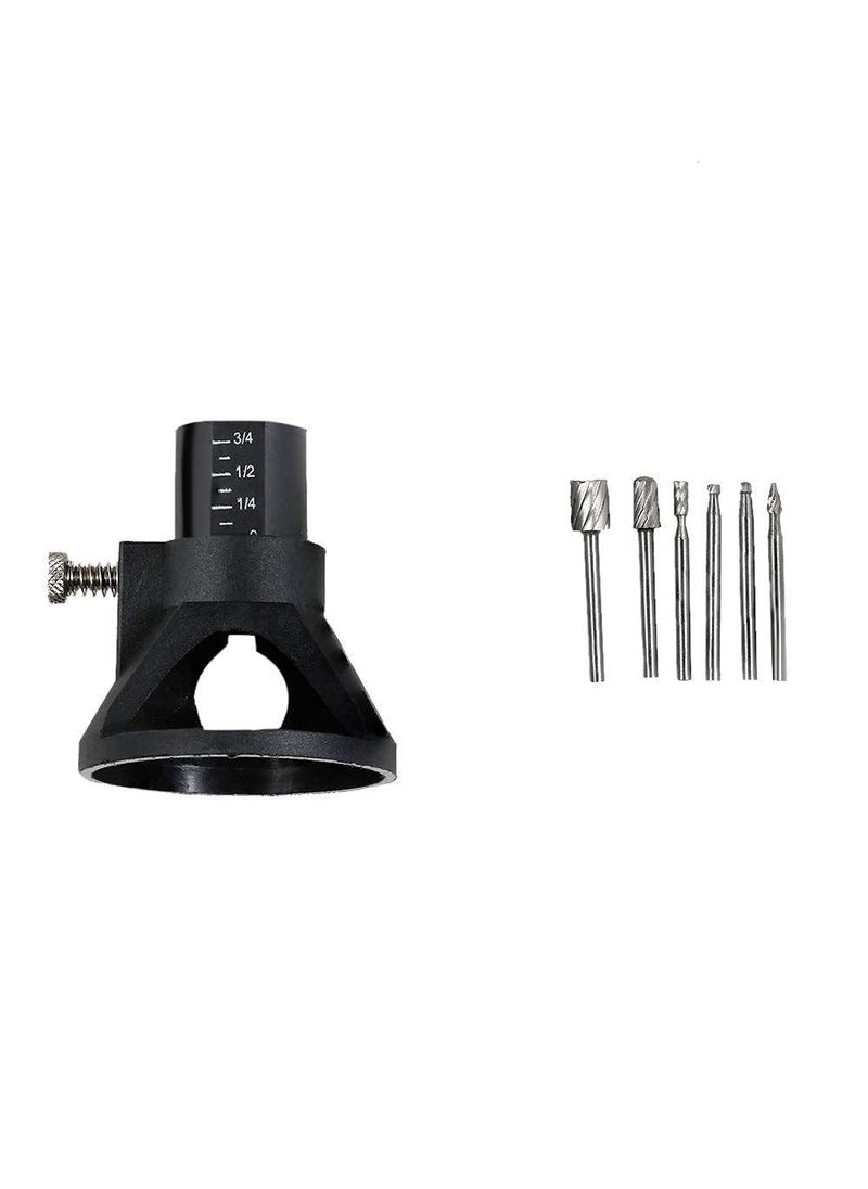 DIY Crafts Diy Crafts 10573 5792 Hss Routing Router Bits Burr With Drill Carving Rotary Locator Set Suit for Dremel Rotary Tool Multicolor 6 Piece  - Image 2