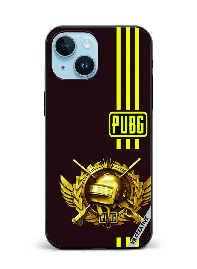 VR CREATIVE Protective Case Cover For Apple iPhone 15 Pubg Design Multicolour - Image 1