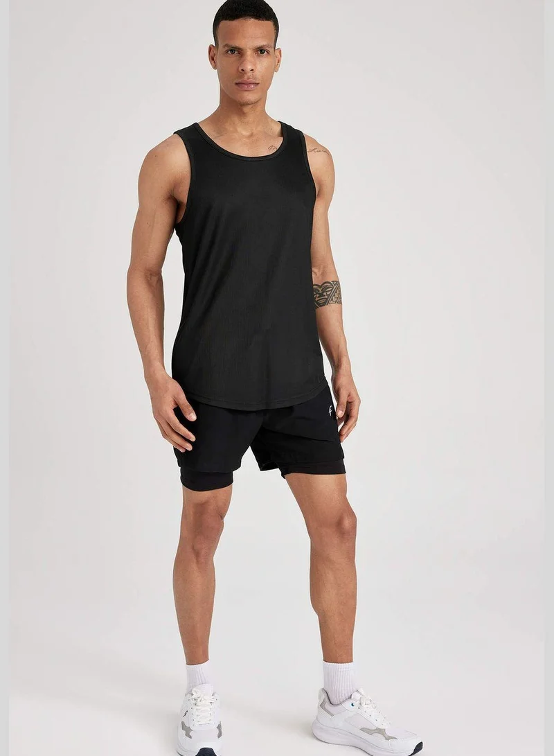 DeFacto Man Slim Fit Woven Bottom Woven Short