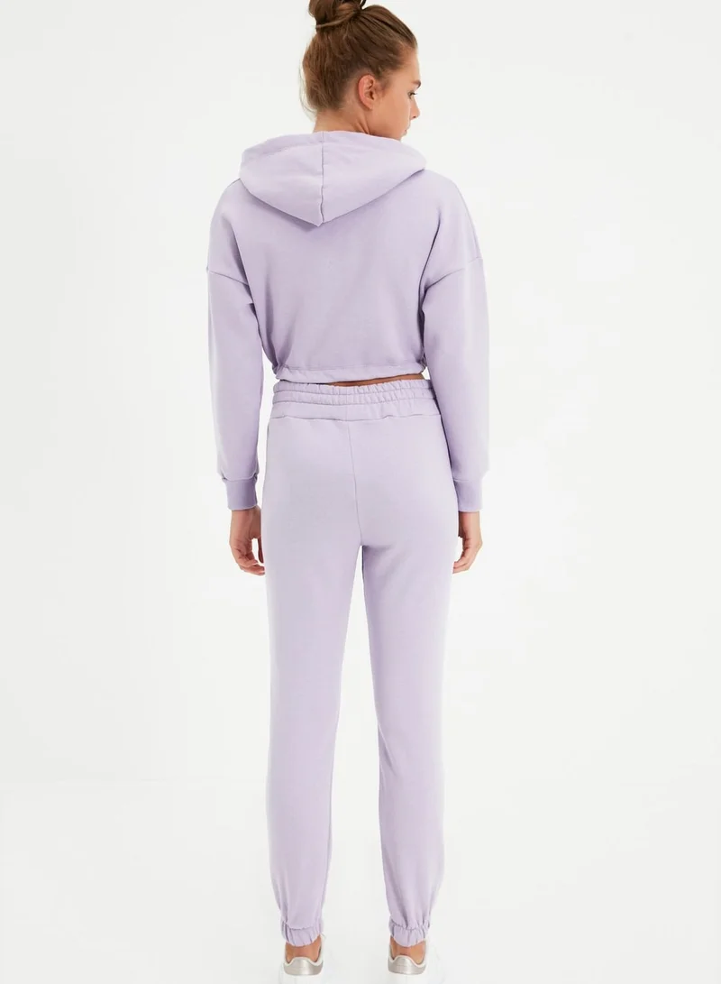 trendyol Knitted Hoodie & Joggers Set