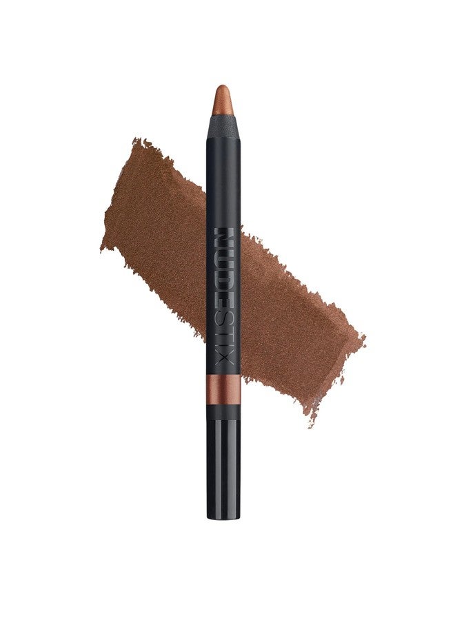 نوديستكس قلم تلوين العيون المغناطيسي اللامع من نودستيكس، ظلال عيون + كحل + برايمر للجفون + قلم إضاءة، مكياج كريمي بلمسة نهائية ساتانية، يدوم طويلاً، مقاوم للماء، اللون: إيمورتال - Image 1