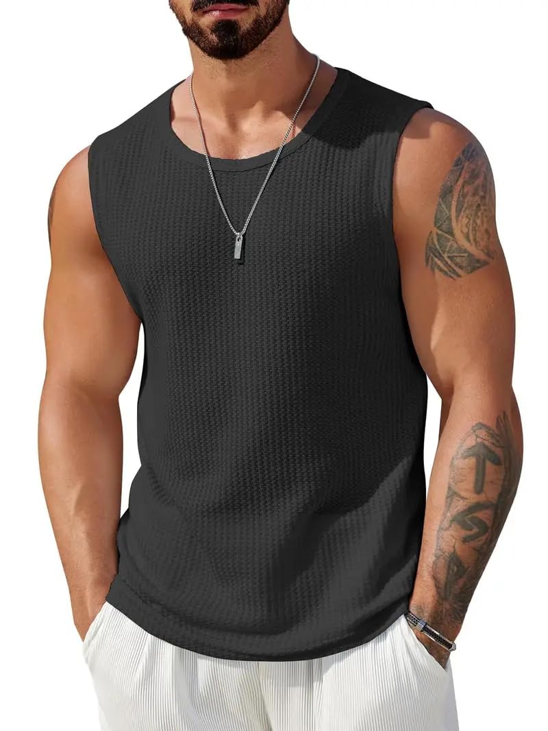 Trillion Tank Top For Men | Vest For Men's (Waffle Knit |Regular Fit) - Image 4