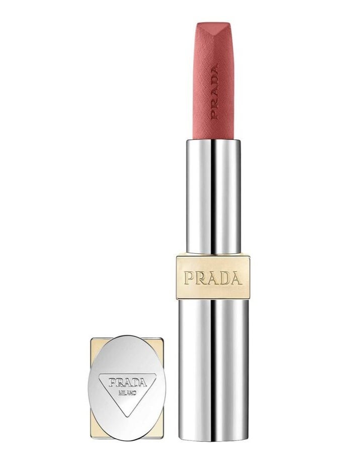 Prada Monochrome Hyper Matte Refillable Lipstick 3.9g  B02 | Long-Wear Velvet Matte Lipstick - Image 1