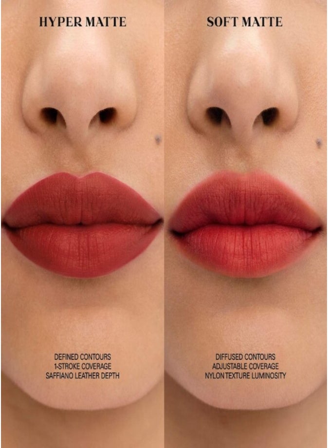 Prada Monochrome Hyper Matte Refillable Lipstick 3.9g  B02 | Long-Wear Velvet Matte Lipstick - Image 5