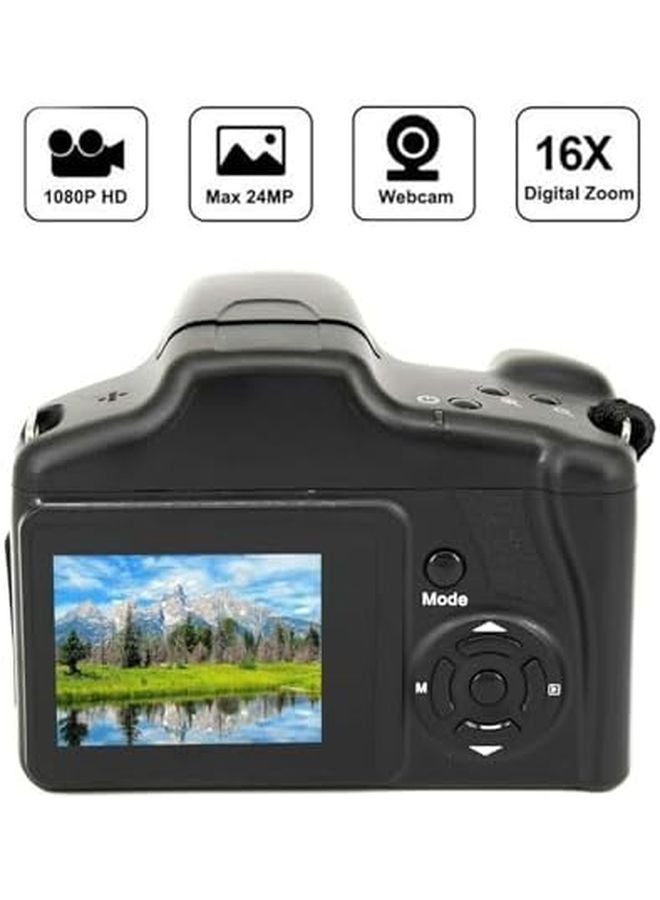 16MP Digital Camera with 16X Optical Zoom Optical Image Stabilization 1080P Full HD Video 2.4 Inch LCD Vlogging Camera - Image 4