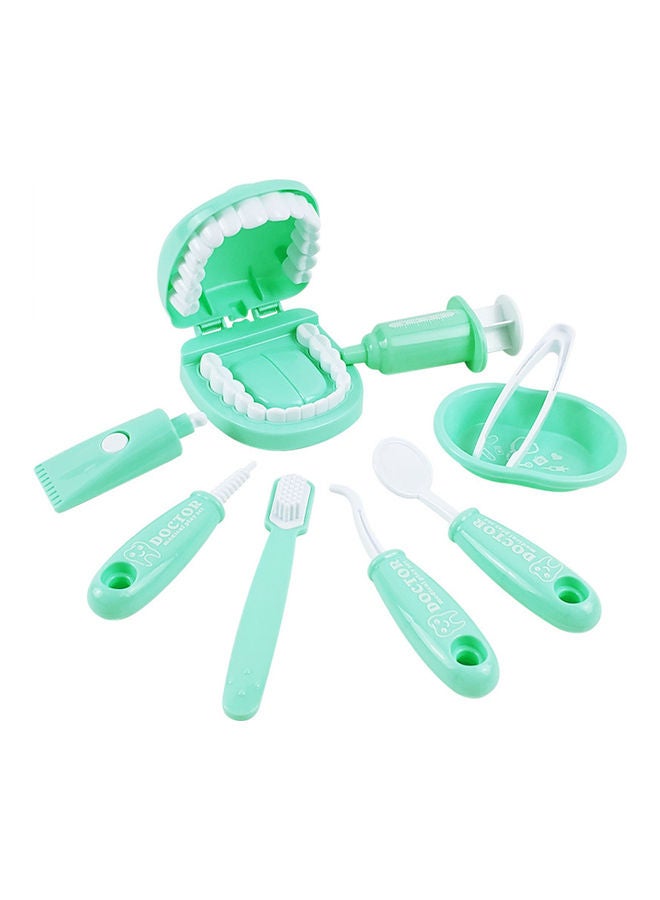 9-Piece Dentist Pretend Play Toy for Kids
