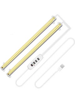 SYOSI Led Plant Grow Light Strips Full Spectrum Grow Light For Indoor Plants With Auto On And Off Timer 10 Dimmable Levels With 48 Leds Sunlike Grow Lamp For Seedlings Hydroponics  - Image 1