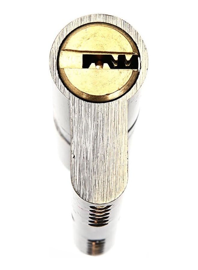 70 مم قفل أسطوانة مع 3 مفاتيح ، عالية الأمن مكافحة السرقة قفل النواة ، سهلة تثبيت قفل أسطوانة مفتاح للأبواب ، تصميم دائم ومكافحة الصدأ لأصحاب المنازل والمديرين والمقاولين - Image 2