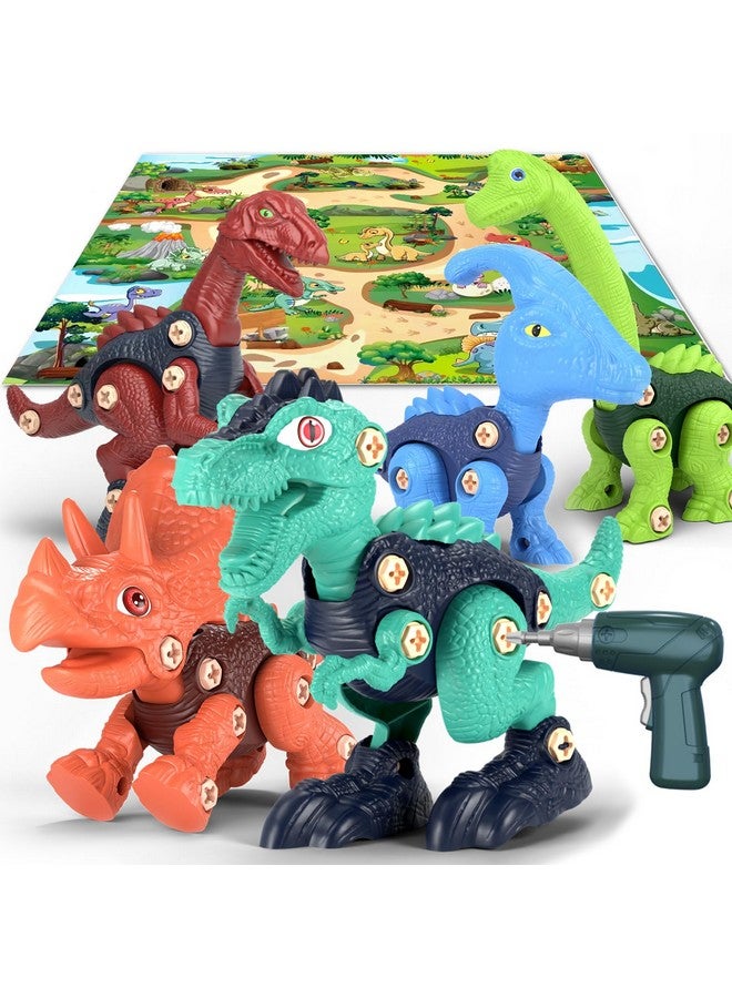 Jasonwell Kids Building Dinosaur Toys - Boys STEM Take Apart Construction Set Educational Dino Kit Play Set Easter Party Favors Christmas Birthday Gifts for Toddler Girls Age 3 4 5 6 7 8 + Year Old - Image 1