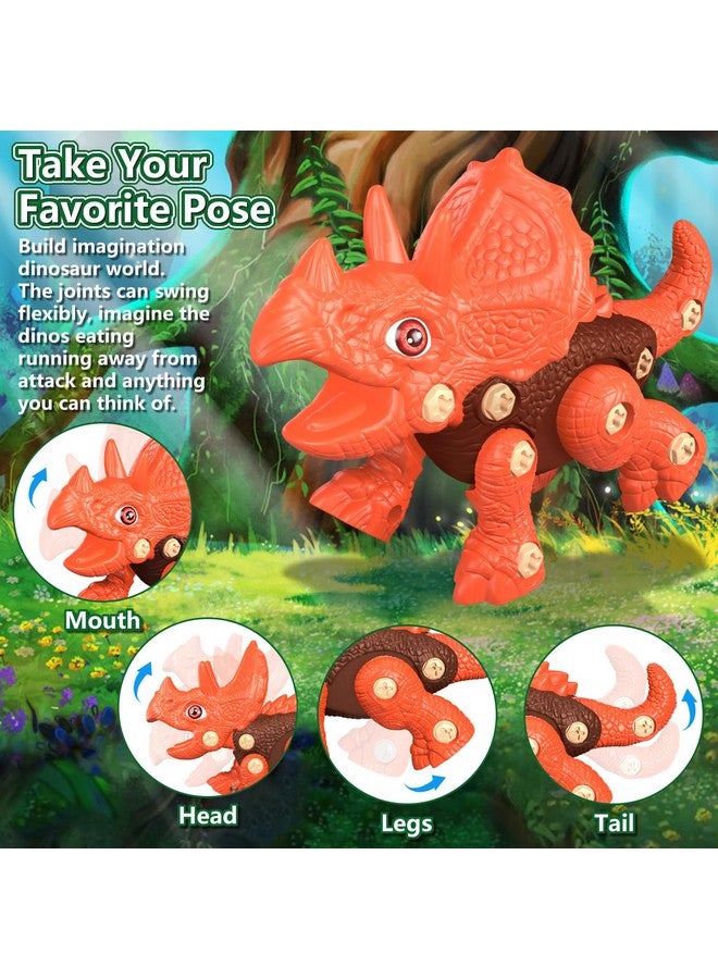 Jasonwell Kids Building Dinosaur Toys - Boys STEM Take Apart Construction Set Educational Dino Kit Play Set Easter Party Favors Christmas Birthday Gifts for Toddler Girls Age 3 4 5 6 7 8 + Year Old - Image 4