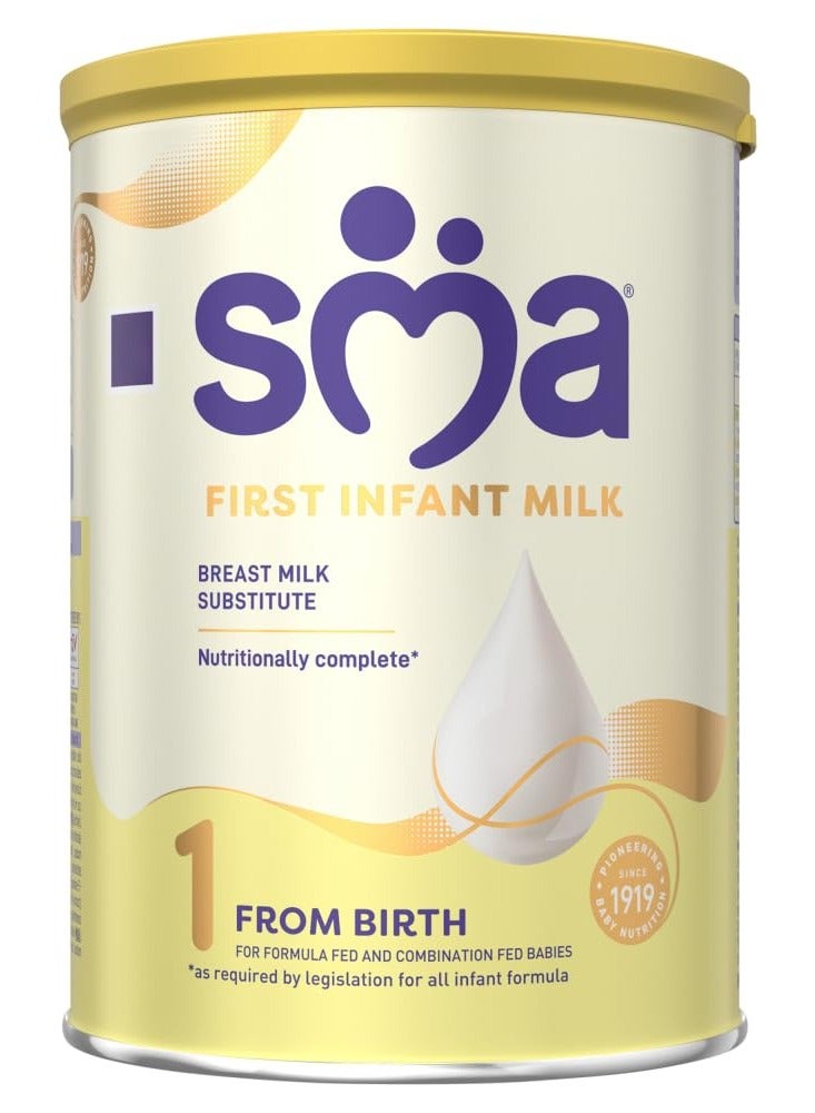 SMA First Infant Milk Powder Stage1 From Birth 800g - Image 1