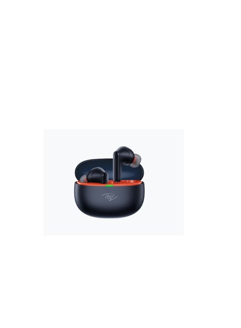 ITEL EARBUDS WIRELESS T11 black BLACK - Image 2
