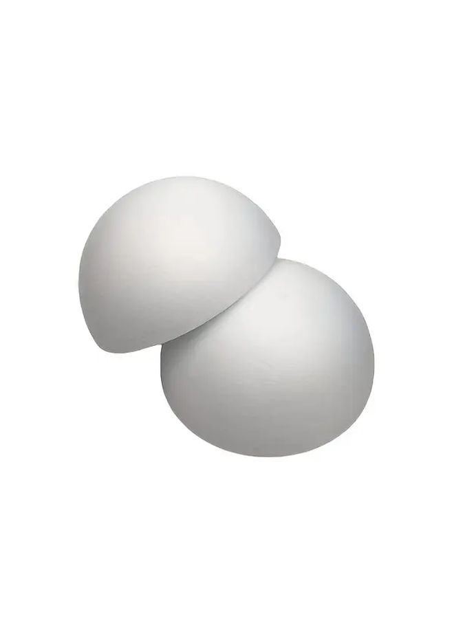 6 Pcs Large White Polystyrene Foam Balls Hollow Dome Design For Crafts Decor - Image 1
