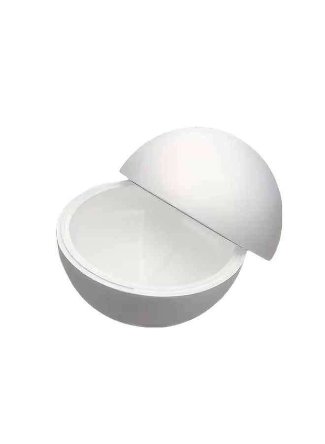 6 Pcs Large White Polystyrene Foam Balls Hollow Dome Design For Crafts Decor - Image 4