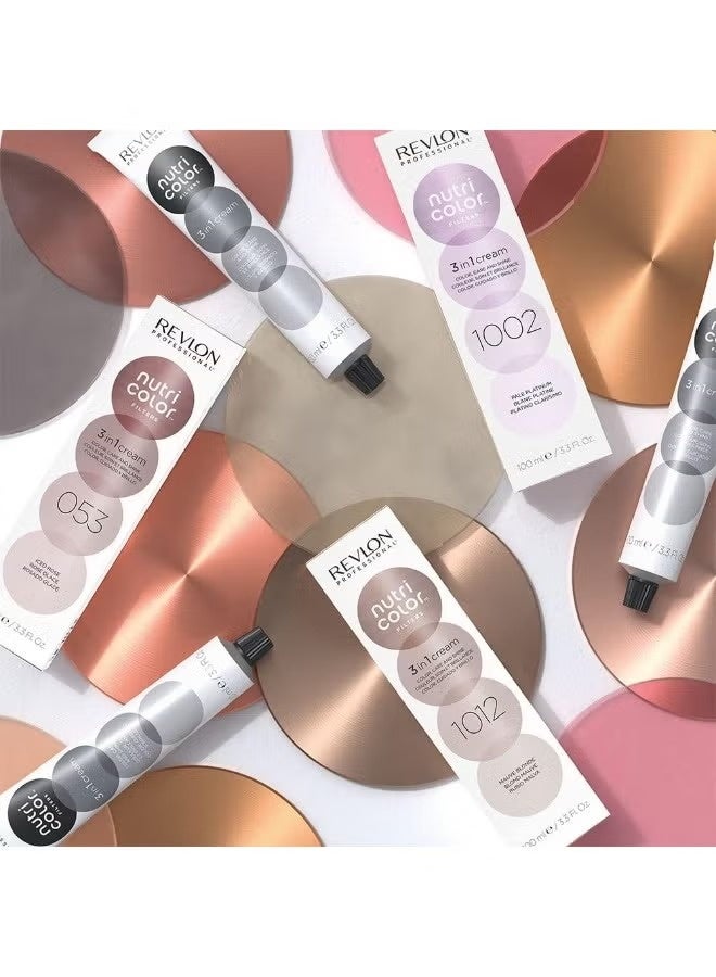 Revlon Professional Nutri Color Filters Soin Crème 3en1 Repigmentant Nutritif 240 ml - Hair Colour: 200 Violet - Image 2