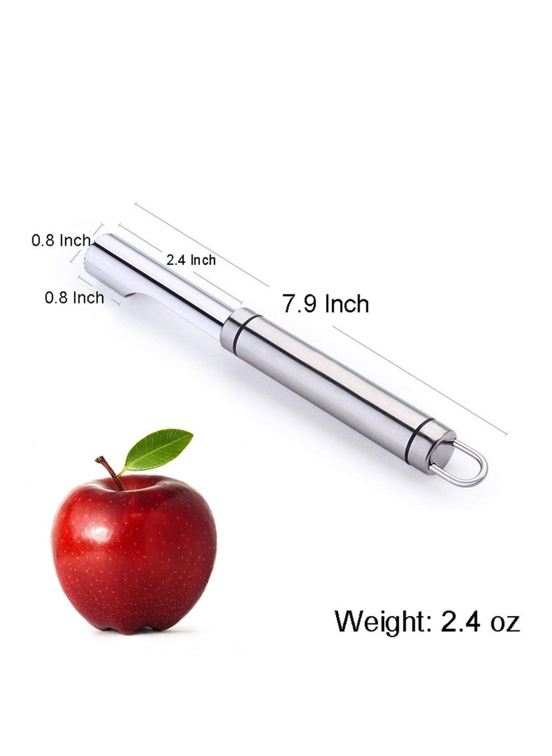 Ramkuwar with device of R Ramkuwar with device of R Apple Corer Stainless Steel Core Remover for Apple and Pear Kitchen Gadget Dishwasher Safe  - Image 5
