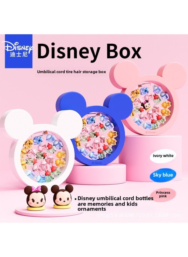 Disney Fetal Hair Umbilical Cord Collection Box Fetal Hair Souvenir Preservation Box Making Newborn Baby Baby Navel Baby-Specifications:  Loose Hair Bottle + Umbilical Cord Bottle + Deciduous Teeth Box (with 20 Teeth Houses)  - Image 2