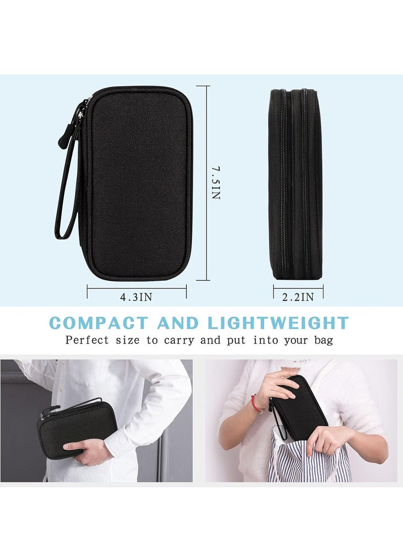 أوزيغالور حقيبة تنظيم الإلكترونيات المحمولة، حقيبة كبلات السفر للشواحن، ومحركات الأقراص الصلبة، وبنوك الطاقة. - Image 2