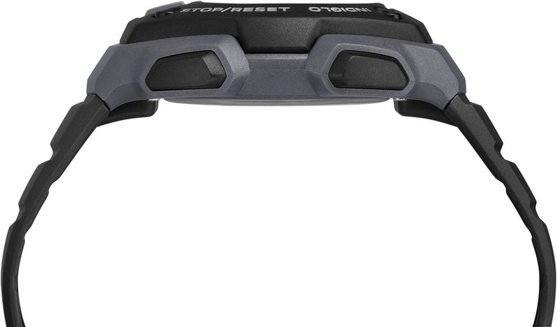 Timex Men's Ironman Triathlon Classic 30 38mm Watch â€“ Gray & Black Case with Black Resin Strap - Image 2